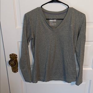 Nike Dri-Fit long sleeve workout top